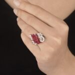 The Crimson Vine Statement Ring - Image 2