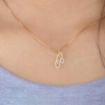 The Twin Leaf Radiance Pendant - Image 2