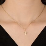 Blooming Petals Diamond Pendant - Image 2