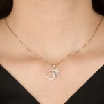 Divine Grace Diamond Om Pendant - Image 2