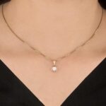Celestial Cushion Diamond Pendant - Image 2