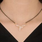 Regal Filigree Diamond Mangalsutra - Image 2