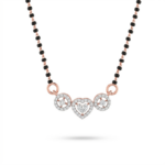 Eternal Heart Halo Mangalsutra Pendant