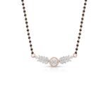 Celestial Bloom Diamond Mangalsutra Pendant
