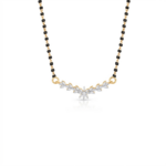 Royal Vine Diamond Mangalsutra Pendant