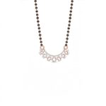 Classic Arc Diamond Mangalsutra Pendant