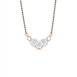 Floral Radiance Diamond Mangalsutra