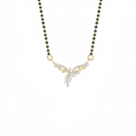 Regal Filigree Diamond Mangalsutra