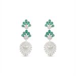 Forest Drop Chandelier - Hanging Diamond Earrings