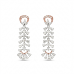Regal Vine Statement Diamond Earrings