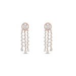Cascading Leaf Diamond Drop Earring125