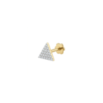 0.07 ct Fancy Geometric Multiple Diamond Nosepin Screw
