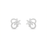 Diamond Bloom Infinity Studs