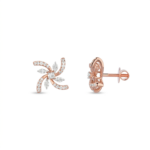 Radiant Pinwheel Blossom Earrings - Image 2