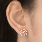 Celestial Wreath Stud Earrings - Image 3
