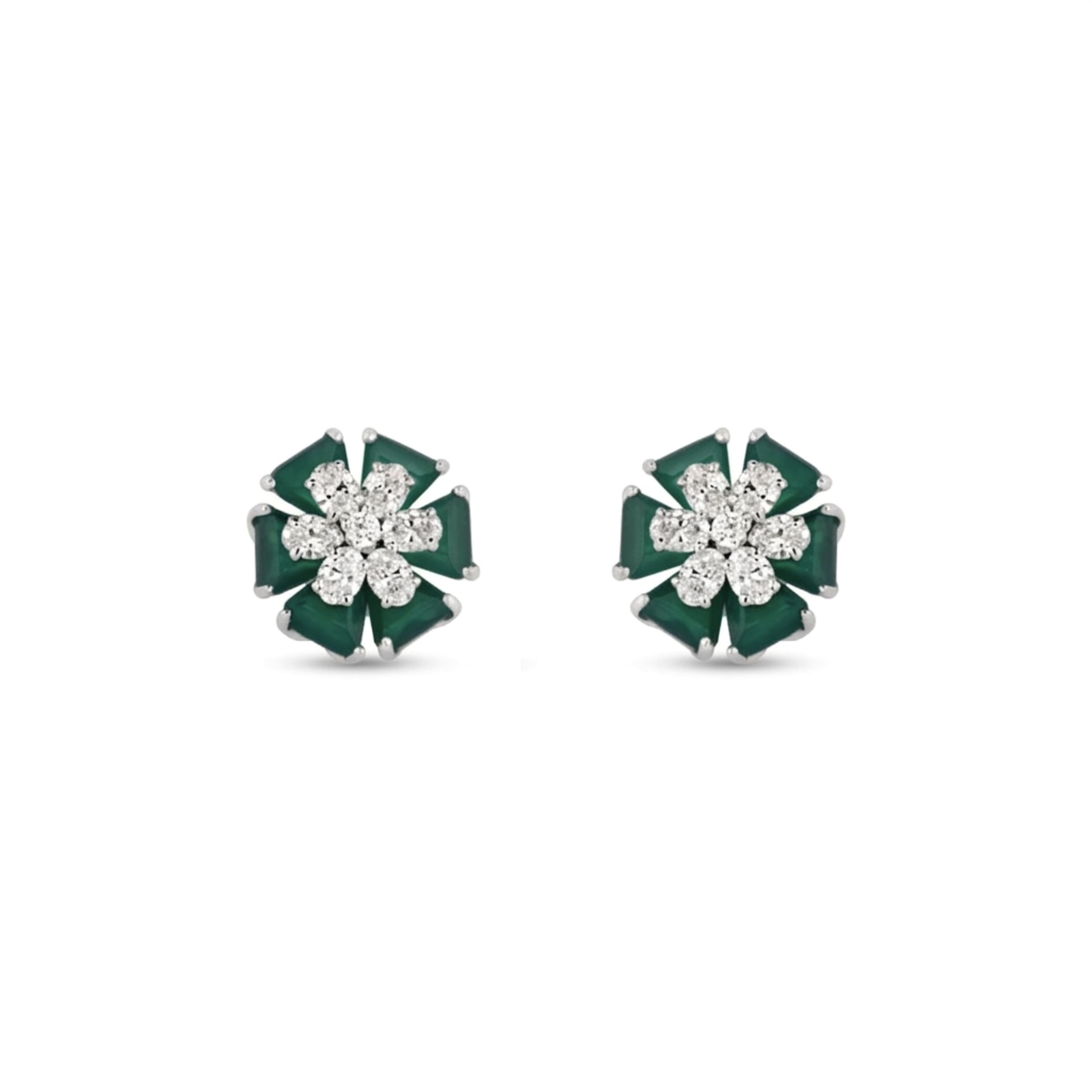 IMG_9233.PNG Geometric Blossom Stud Earrings - Image 1