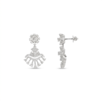Celestial Diamond Chandelier Earrings - Image 2