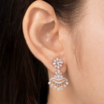 Celestial Diamond Chandelier Earrings - Image 3