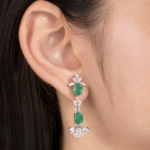 Regal Diamond Sophistication Earrings - Image 3