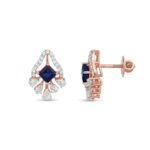 Azure Majesty Stud Earrings - Image 2