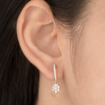 Dual Tone Marquise Bloom Drops - Image 3