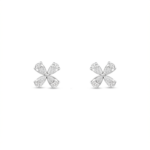 Four Petal Diamond Bloom Studs