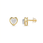 The Radiant Heart Stud Earrings - Image 2