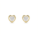 The Radiant Heart Stud Earrings