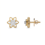 Gilded Flora Stud Earrings - Image 2