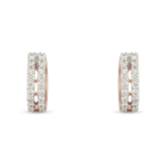 Parallel Brilliance Hoops Earrings