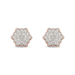 Floral Cluster Stud Earrings