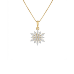 Sparkling Radiance Sunburst Pendant