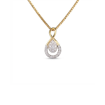 Serene Infinity Drop Pendant