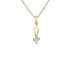 Graceful Infinity Bloom Pendant