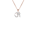 Divine Grace Diamond Om Pendant