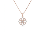 Geometric Lattice Halo Pendant