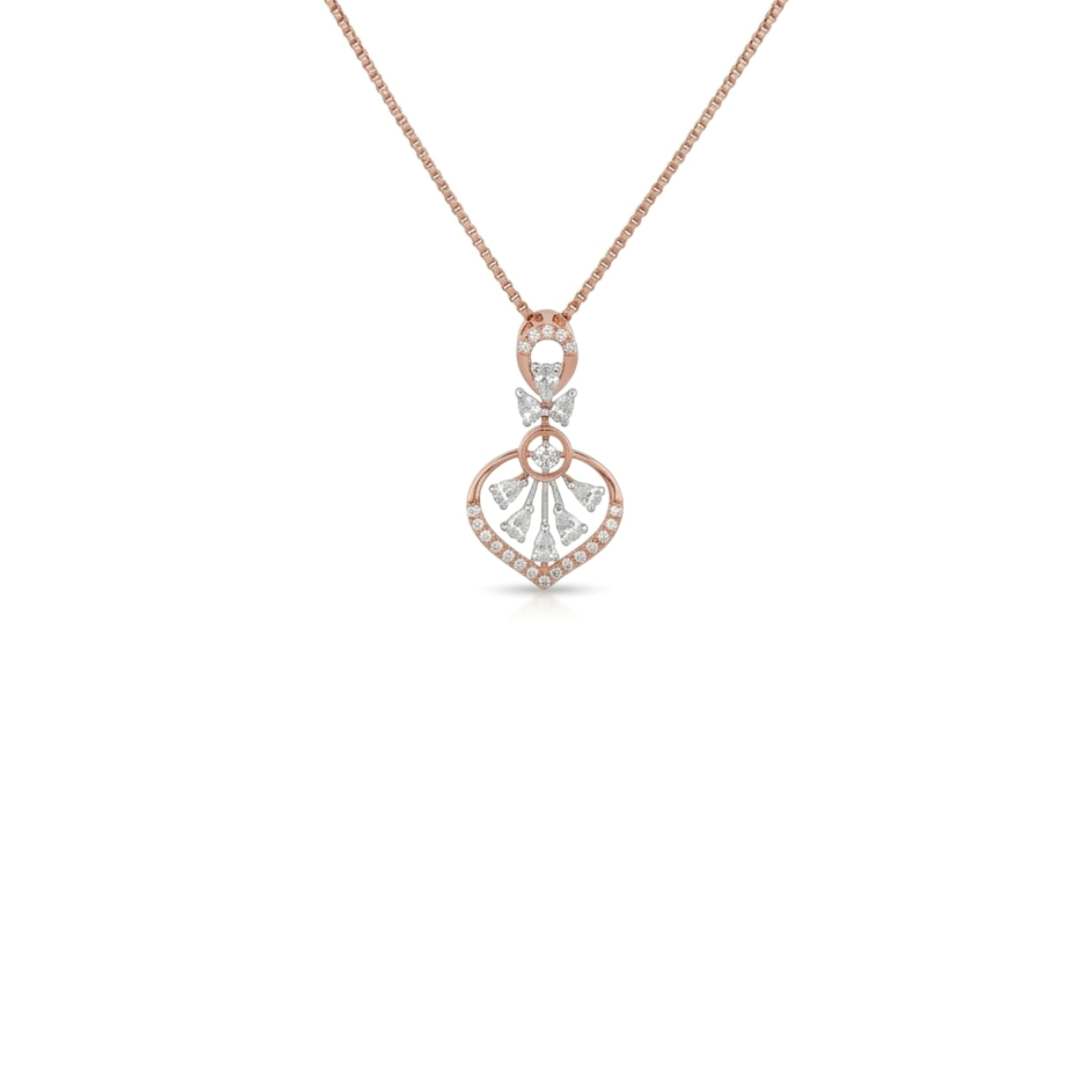 IMG_9760.PNG Floral Lace Diamond Pendant - Image 1