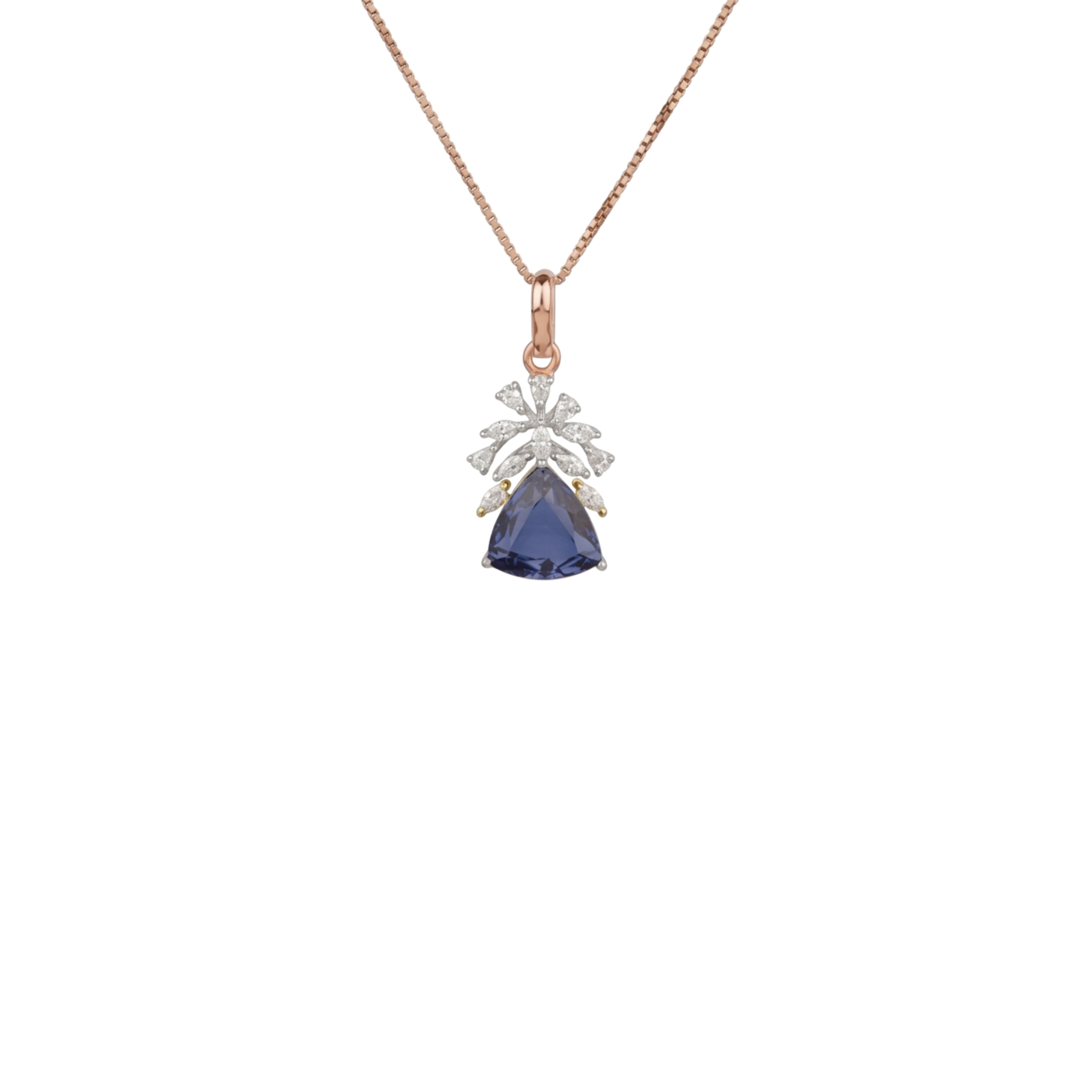 IMG_9763.PNG Midnight Trillion Sapphire Pendant - Image 1