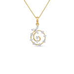 Celestial Spiral Butterfly Pendant