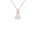 Floral Cascade Diamond Pendant