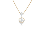 Starburst Mandala Diamond Pendant