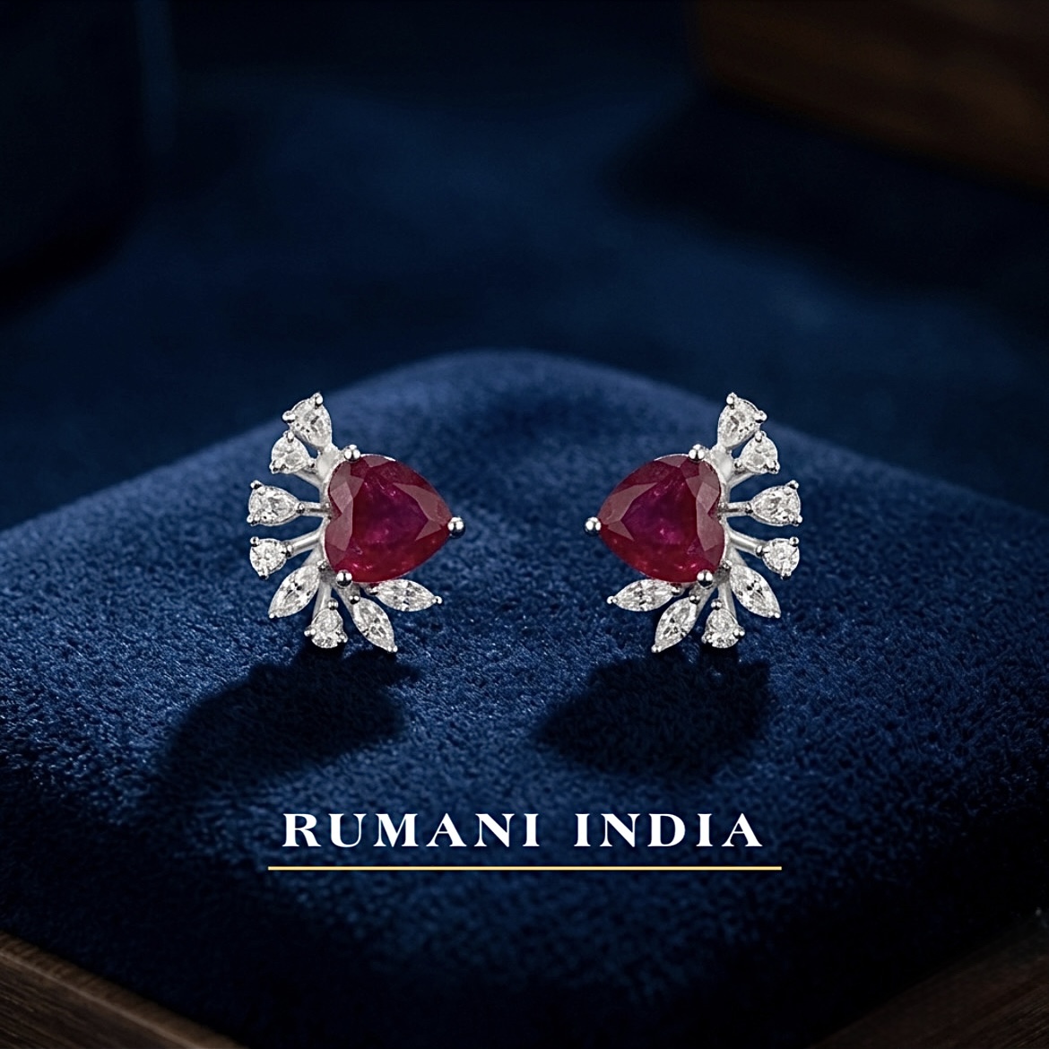 image0 The Scarlet Heart Radiance Studs - Image 1