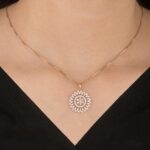 Floral Radiance Medallion Pendant - Image 2
