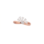 Celestial Fan Diamond Ring