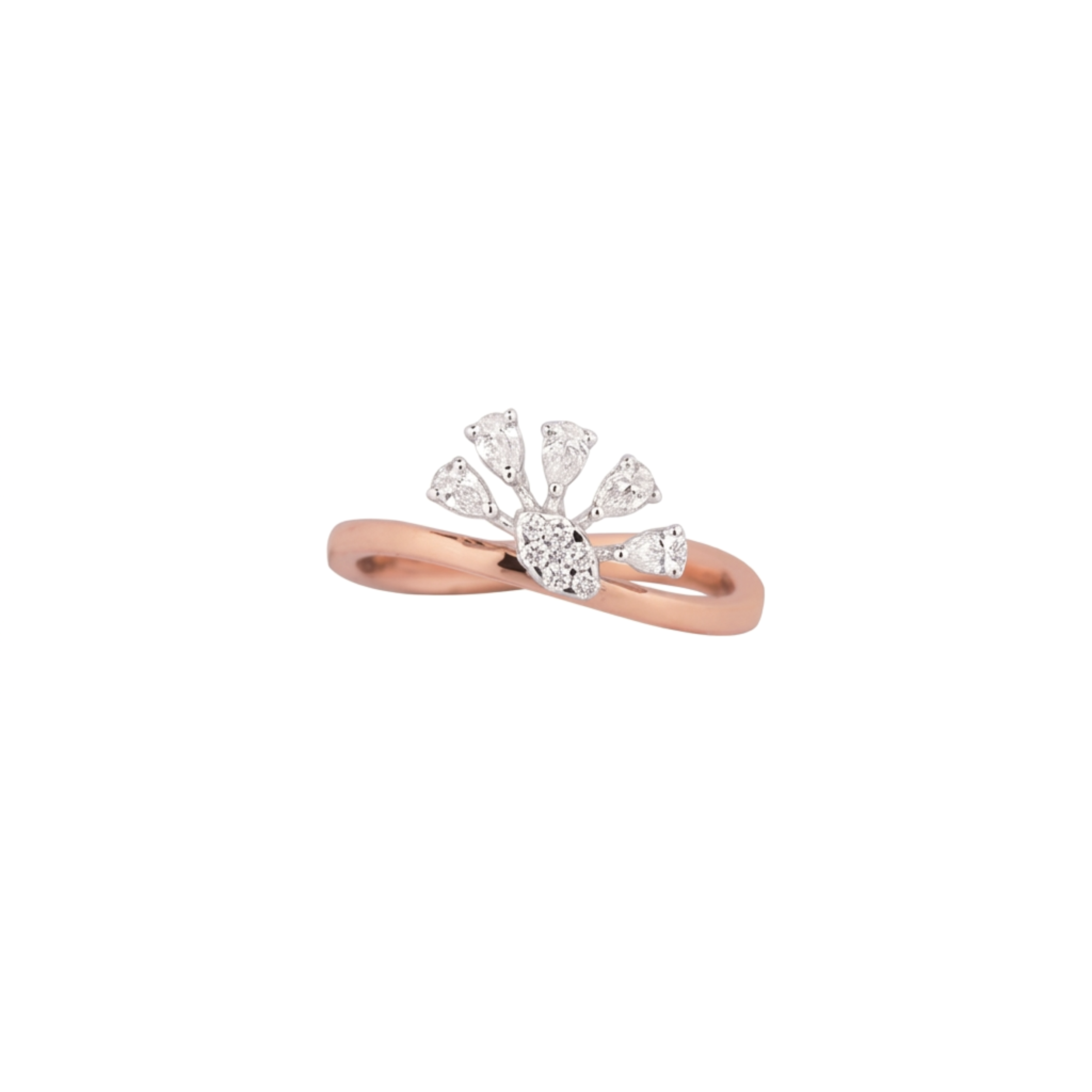 IMG_1067 Celestial Fan Diamond Ring - Image 1