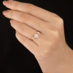 Radiant Floral Star Ring - Image 4