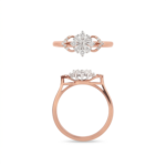 Celestial Snowflake Diamond Ring - Image 3