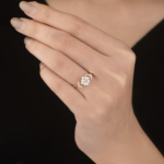 Celestial Snowflake Diamond Ring - Image 4