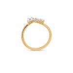 Radiant Bloom Diamond Coil Ring - Image 2