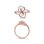 The Eternal Swirl Diamond Ring - Image 3